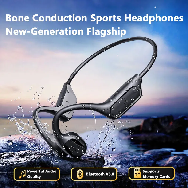 Office Work Tech - YENİ IPX8 Spor Kemik İletimli Bluetooth