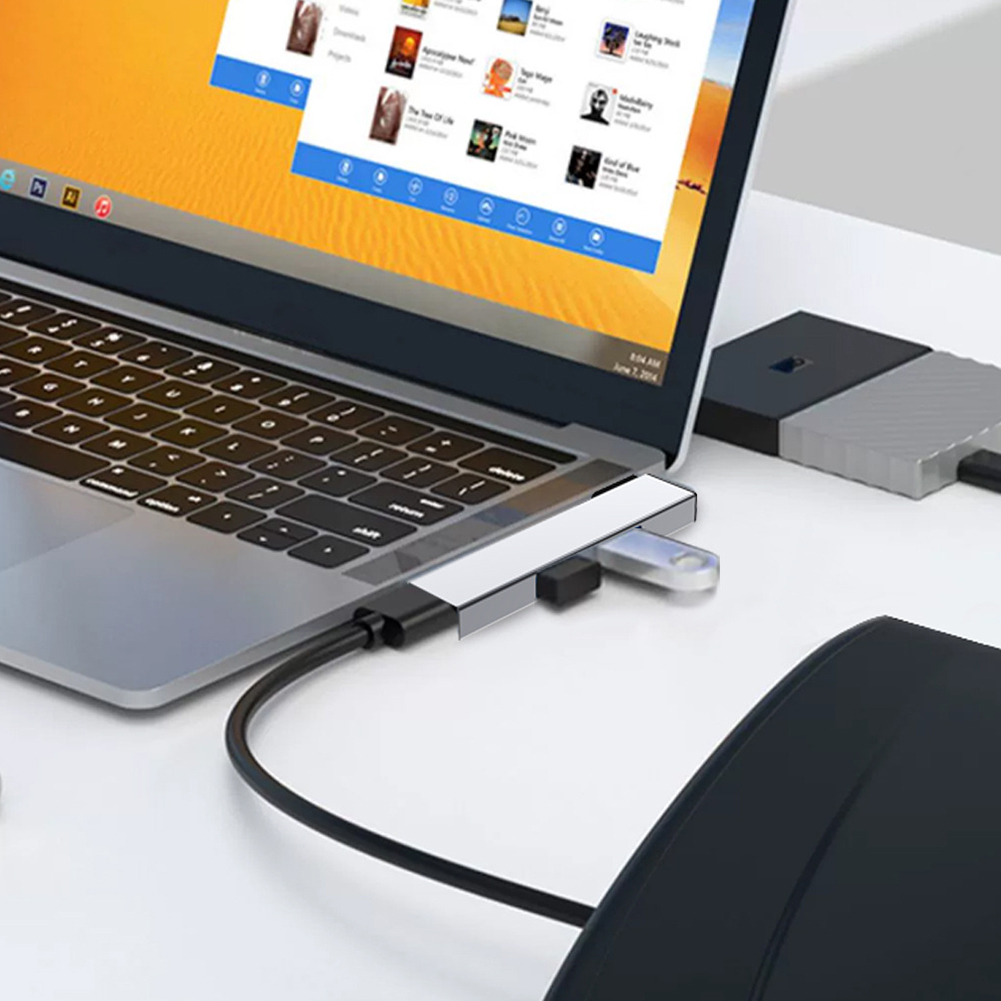 Multi Port Usb Hub - 3'ü 1 Arada USB Bağlantı İstasyonu