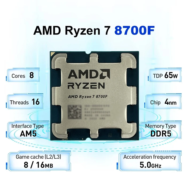 AMD Ryzen 7 8700F AM5 4nm Oyun - Amd Cpu Ryzen 7 incelemesi ve fiyatı