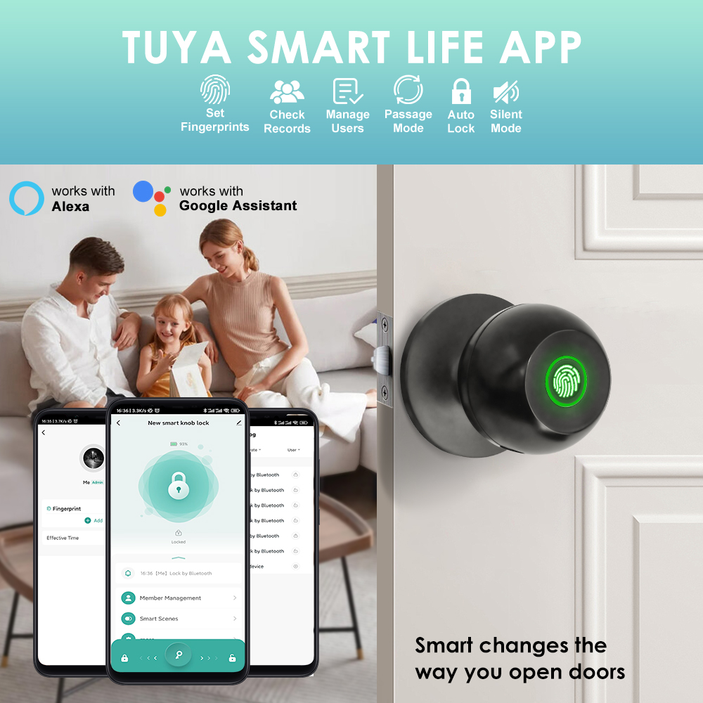 Tuya Elektronik Kapı Kilidi Ak - Tech For Office incelemesi ve fiyatı