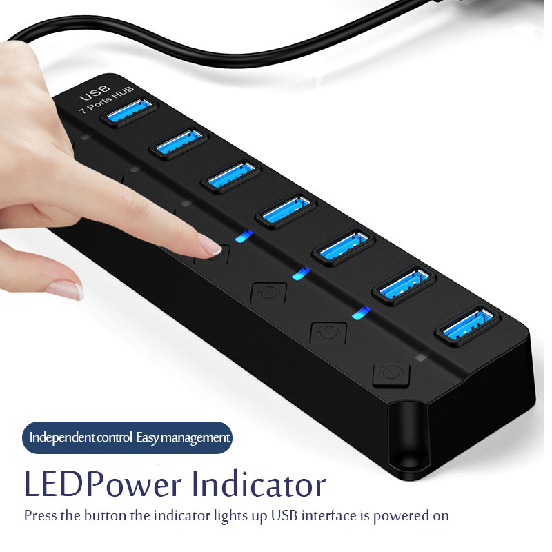 7'si 1 Arada USB 3.0 Hub Çoklu - Multi Port Usb Hub incelemesi ve fiyatı
