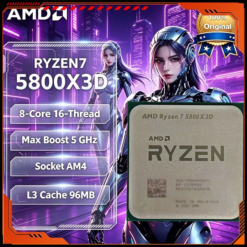 AMD Ryzen 7 5800X3D 8 Çekirdek - Amd Cpu Ryzen 7 incelemesi ve fiyatı
