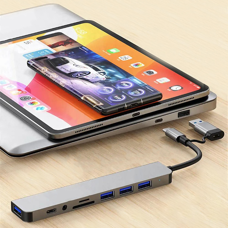 Tip C Hub USB Çoklayıcı 8'i 1  - Multi Port Usb Hub incelemesi ve fiyatı
