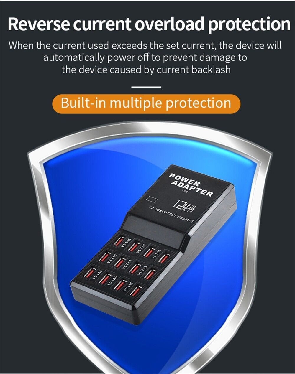 Çoklu 12 Portlu USB Şarj İstas - Multi Port Usb Hub incelemesi ve fiyatı