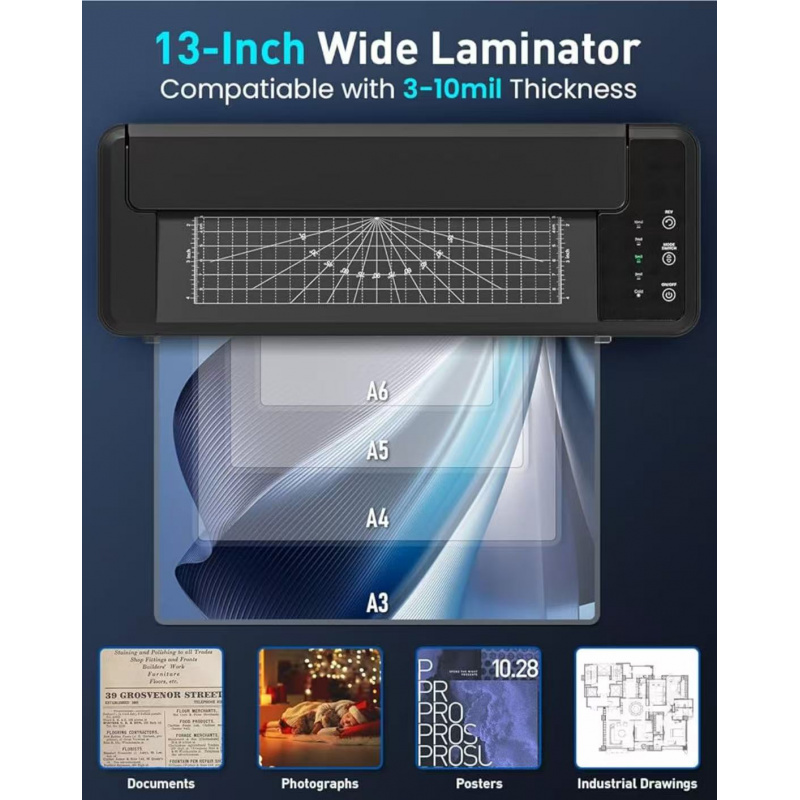 sl6316Tam Otomatik a3Çok Fonks - Laminator A3 Hot incelemesi ve fiyatı