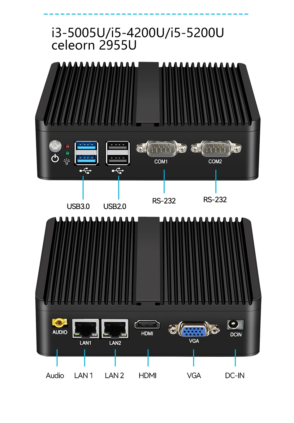 XCY Mini PC Intel Celeron J641 - Thin Client Mini Pc incelemesi ve fiyatı
