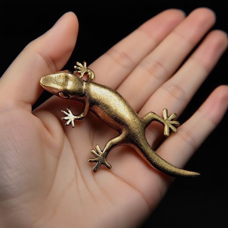 El yapımı Bronz Retro Gecko Ke - Tech For Office incelemesi ve fiyatı